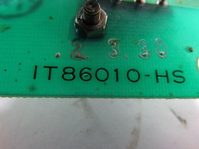 HITACHI SEIKI IT86010-HS Circuit Board From HT20S 2 CNC Functional Mach.