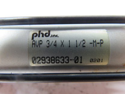 phd AVP3/4X1 1/2 Tom Thumb Pneumatic Cylinder 3/4" Bore 1-1/2" Stroke
