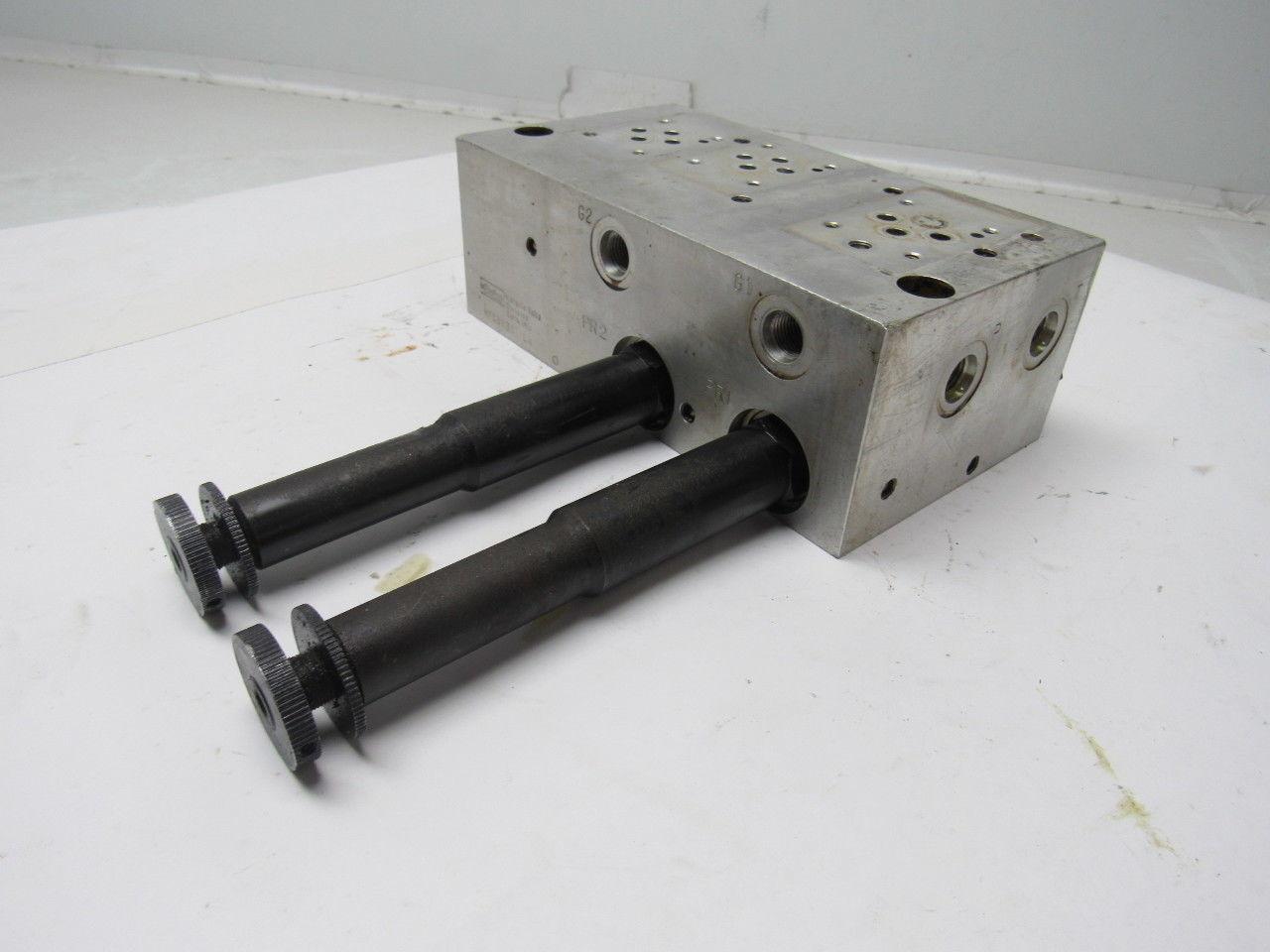 PARKER HYDRAULIC HFC32 387 LA Valve Manifold Body Takeoff Seiki HT20S 2