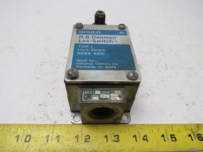 Gould Modicon L100WNS Severe Duty Limit Mill Switch NEMA A600