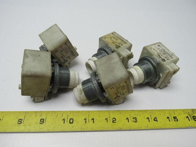 Square D 9001 KM35 Light blocks for pilot & pushbuttons Lot of 5