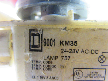 Square D 9001 KM35 Light blocks for pilot & pushbuttons Lot of 5