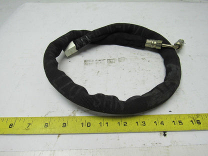 Dayco AX04 E-Z Flex Hose 1/4" ID W/ Protec Nylon Hose Sleeve 35" OAL
