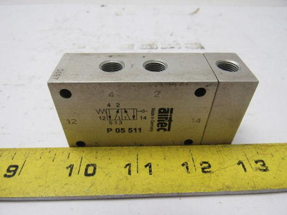 Airtec P-05-511 Pneumatically Operated Spool Valve 5/2-Way Single Pilot