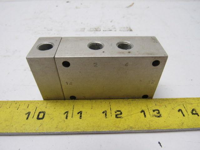 Airtec P-05-511 Pneumatically Operated Spool Valve 5/2-Way Single Pilot