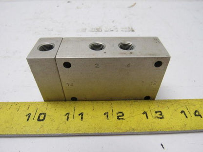 Airtec P-05-511 Pneumatically Operated Spool Valve 5/2-Way Single Pilot