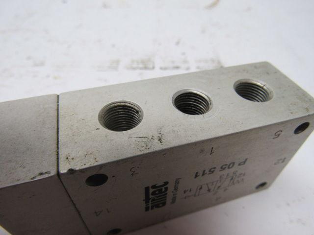 Airtec P-05-511 Pneumatically Operated Spool Valve 5/2-Way Single Pilot