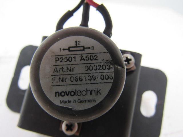 Novotechnik P2501 A502 Rotary Sensor Potentiometer Series 2500