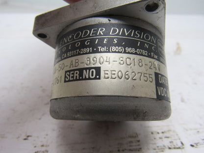 BEI H20DB-39-SS-50-AB-3904-SC18-24V Optical Incremental Encoder