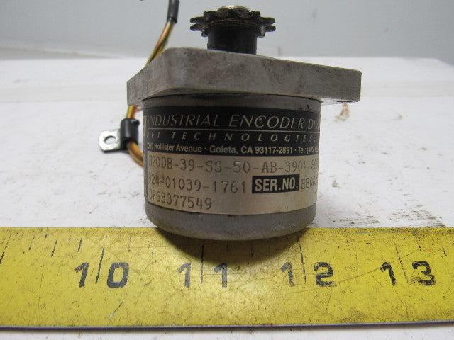 BEI H20DB-39-SS-50-AB-3904-SC18-24V Optical Incremental Encoder