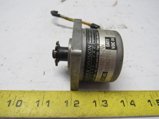 BEI H20DB-39-SS-50-AB-3904-SC18-24V Optical Incremental Encoder
