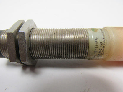 Eaton Cutler Hammer E57MAL18T111EB1 3 Wire 6-48 Vdc 8 mm Range Proximity Sensor