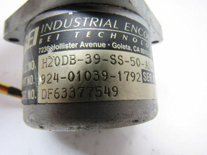 BEI H20DB-39-SS-50-AB-3904-SC24-24V Optical Incremental Encoder