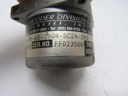 BEI H20DB-39-SS-50-AB-3904-SC24-24V Optical Incremental Encoder