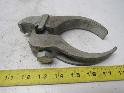 Steel City PA-4 Galvanized Beam Clamps for Mounting 4" Pipe Conduit Lot Of 3