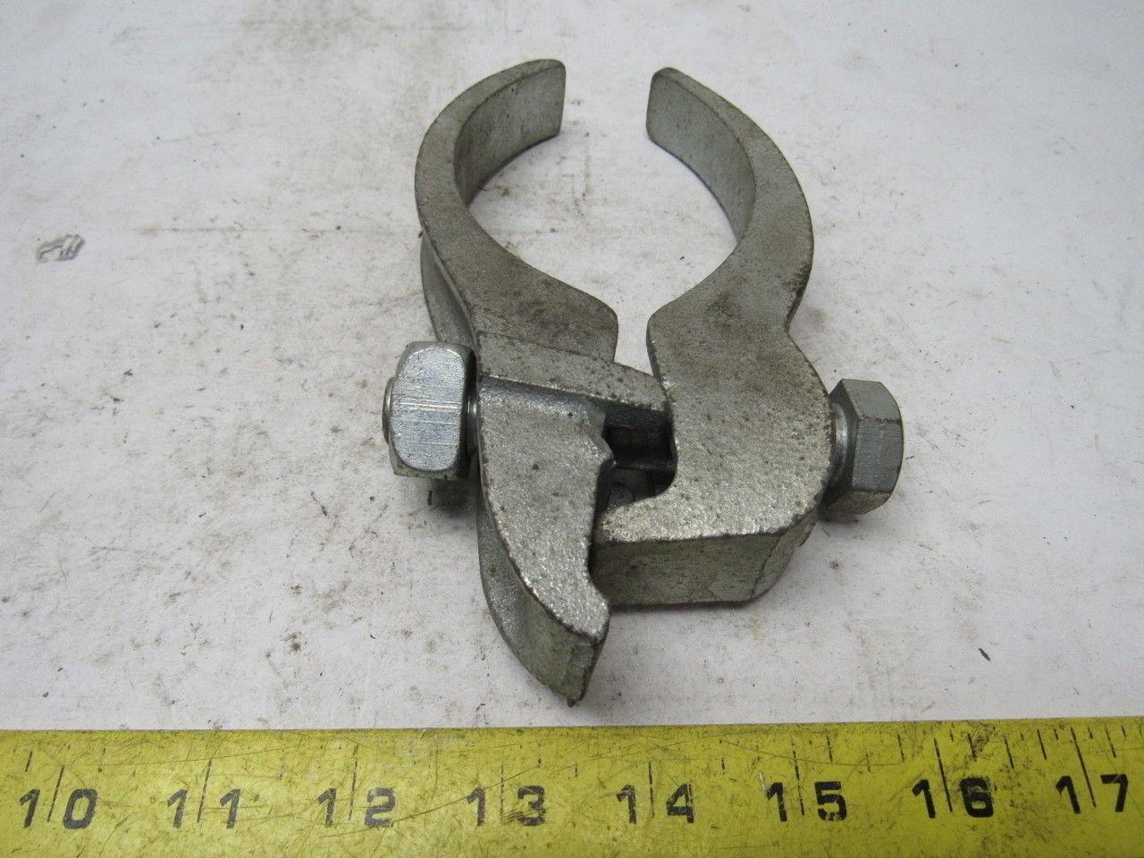 Steel City PA-4 Galvanized Beam Clamps for Mounting 4" Pipe Conduit Lot Of 3