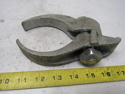 Steel City PA-4 Galvanized Beam Clamps for Mounting 4" Pipe Conduit Lot Of 3