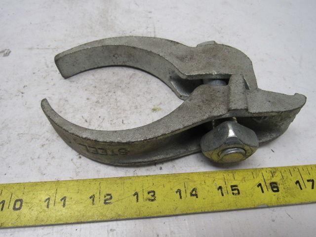 Steel City PA-4 Galvanized Beam Clamps for Mounting 4" Pipe Conduit Lot Of 3