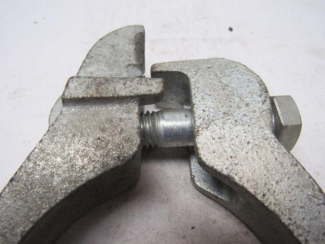 Steel City PA-4 Galvanized Beam Clamps for Mounting 4" Pipe Conduit Lot Of 3