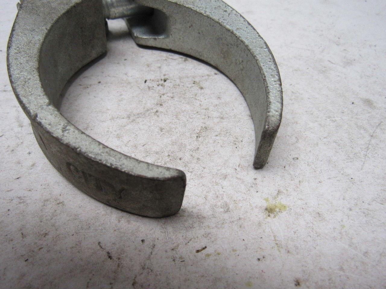 Steel City PA-4 Galvanized Beam Clamps for Mounting 4" Pipe Conduit Lot Of 3