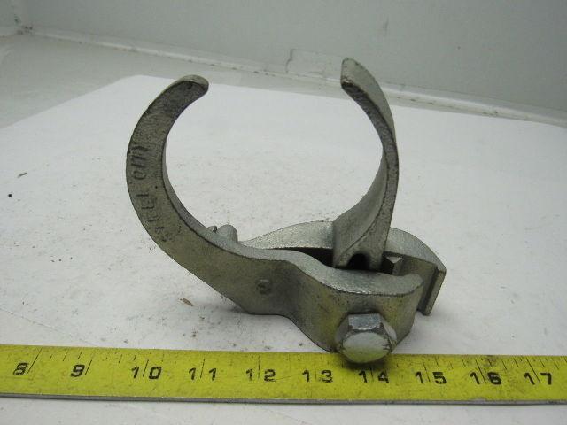 Steel City PC-300ET 3" Galvanized Edge Clamp Type Rigid Conduit Clamp Lot Of 7