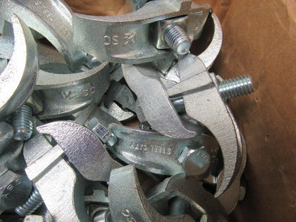 Steel City PC-150PAR 1-1/2" Galvanized Parallel Type Conduit Clamp Lot Of 26