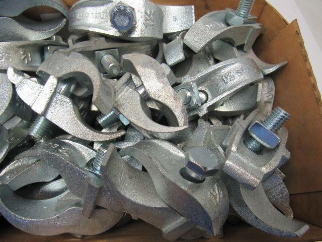 Steel City PC-150PAR 1-1/2" Galvanized Parallel Type Conduit Clamp Lot Of 40