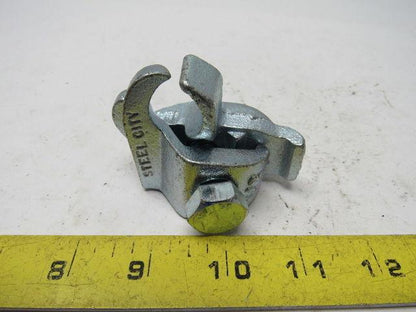 Steel City PC-50ET 1/2" Galvanized Edge Type Rigid Conduit Clamp Lot Of 17