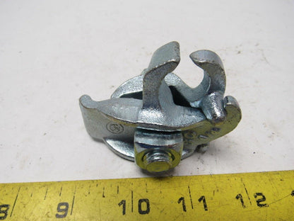 Steel City PC-50ET 1/2" Galvanized Edge Type Rigid Conduit Clamp Lot Of 17