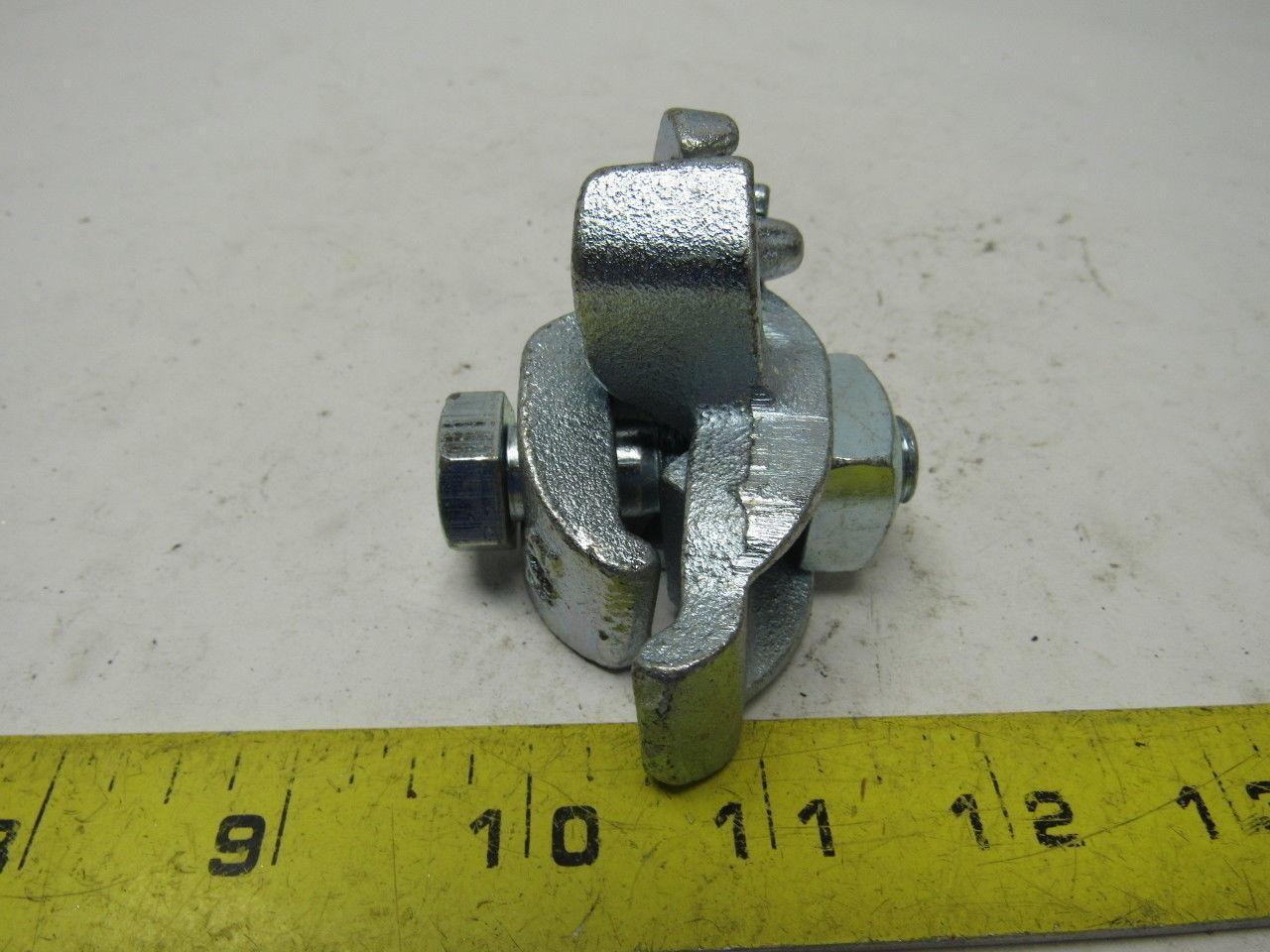 Steel City PC-50ET 1/2" Galvanized Edge Type Rigid Conduit Clamp Lot Of 17