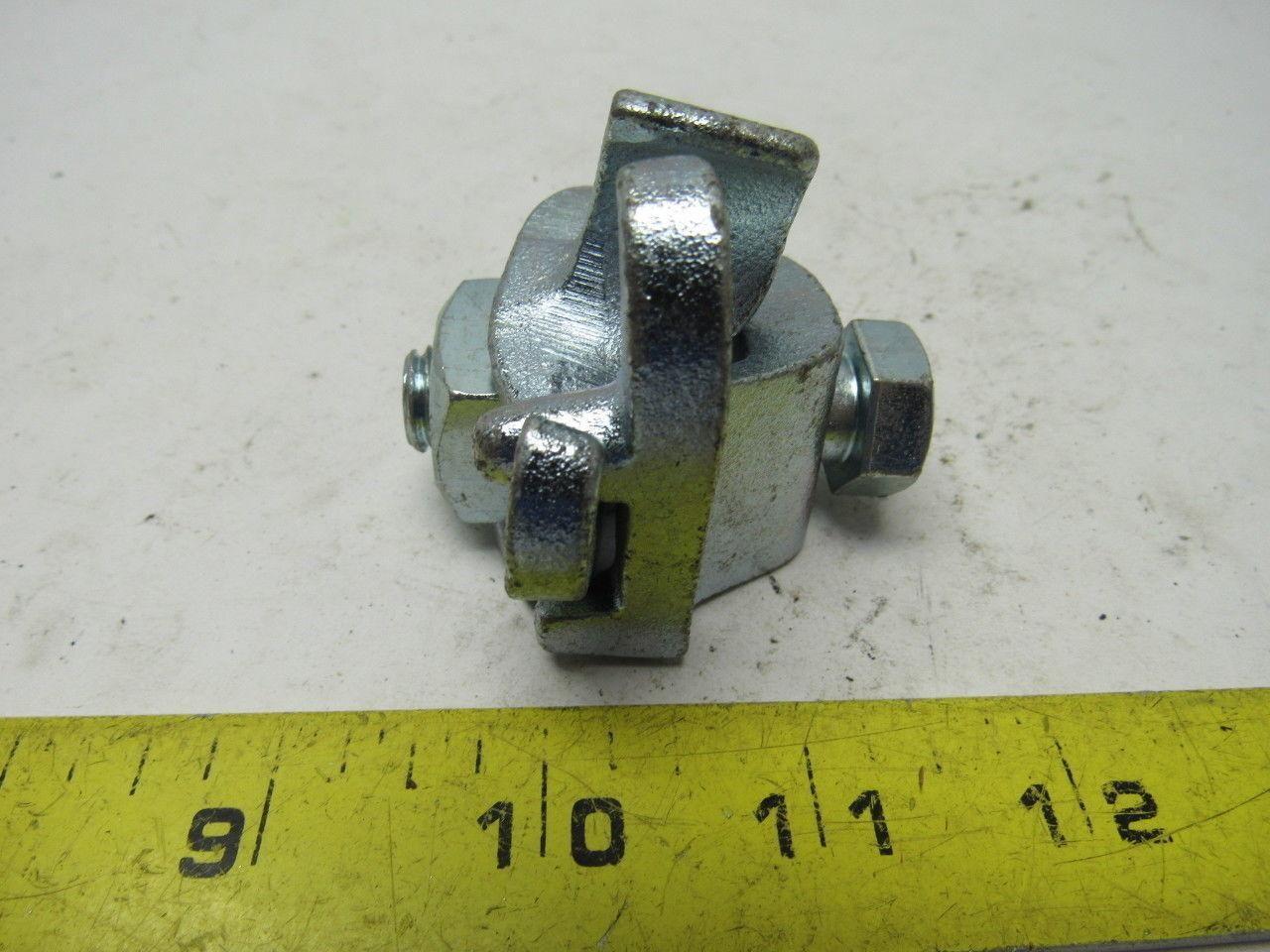 Steel City PC-50ET 1/2" Galvanized Edge Type Rigid Conduit Clamp Lot Of 17