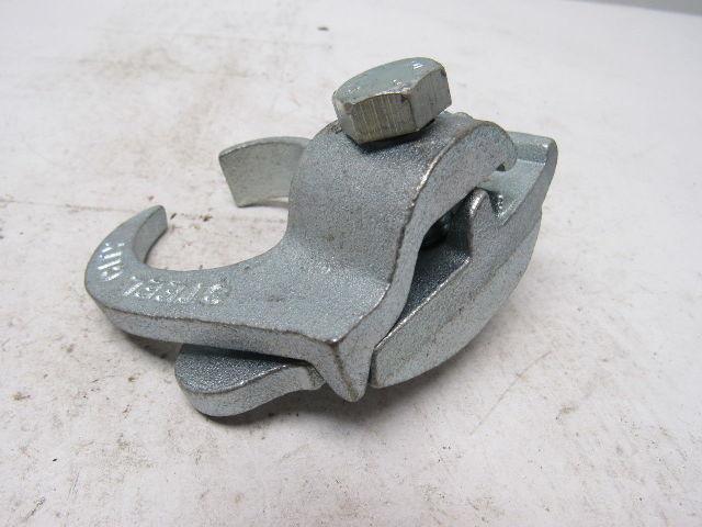 Steel City PC-150ET 1 1-1/2" Galvanized Edge Type Rigid Conduit Clamp Lot Of 53