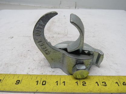 Steel City PC-150ET 1 1-1/2" Galvanized Edge Type Rigid Conduit Clamp Lot Of 53