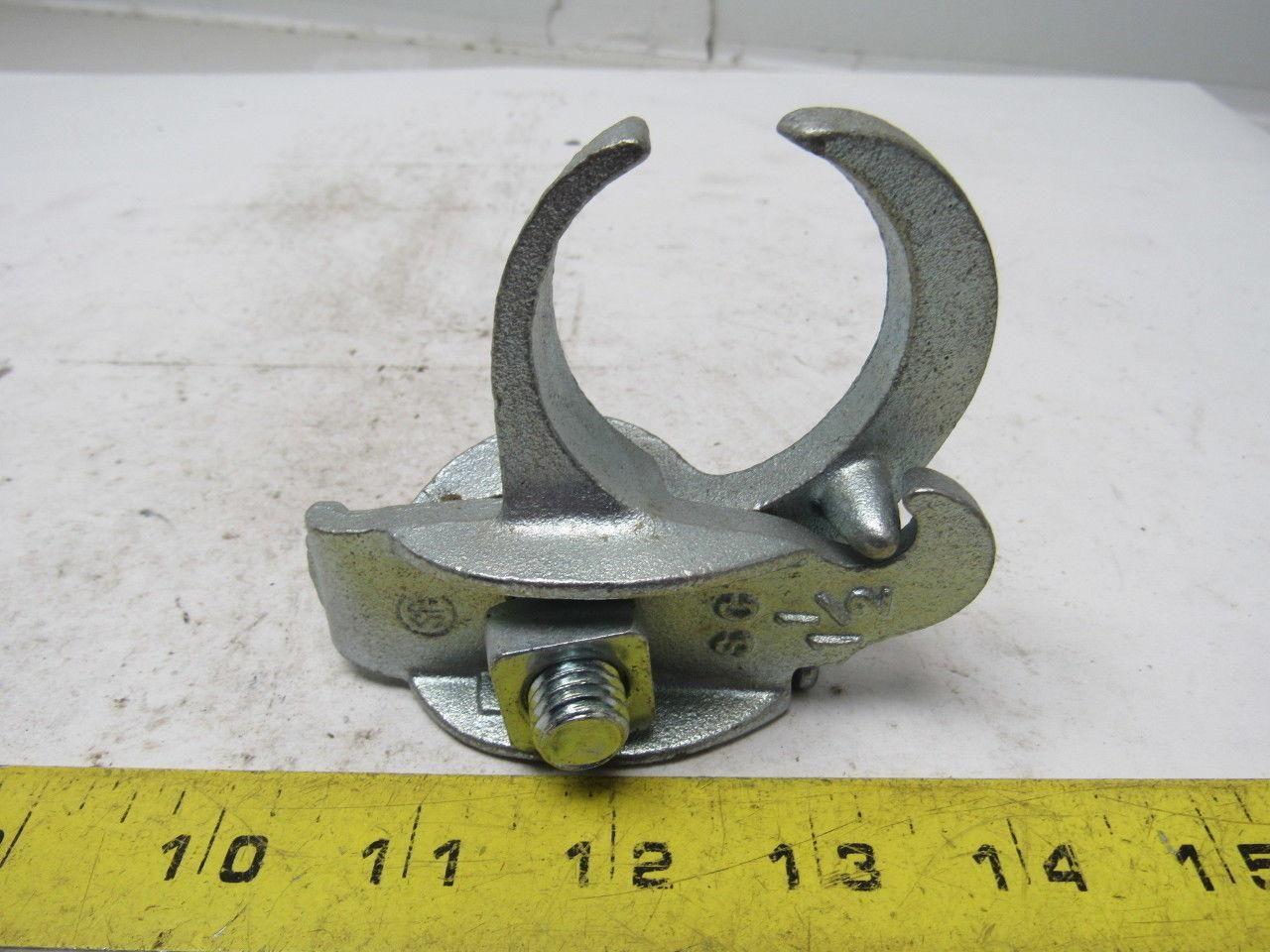 Steel City PC-150ET 1 1-1/2" Galvanized Edge Type Rigid Conduit Clamp Lot Of 53