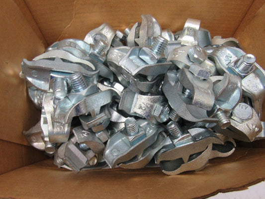 Steel City PC-50PAR 1/2" Galvanized Parallel Type Rigid Conduit Clamp Lot Of 82
