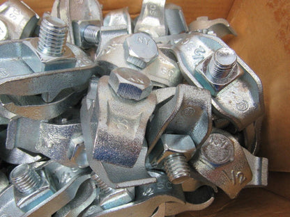 Steel City PC-50PAR 1/2" Galvanized Parallel Type Rigid Conduit Clamp Lot Of 82