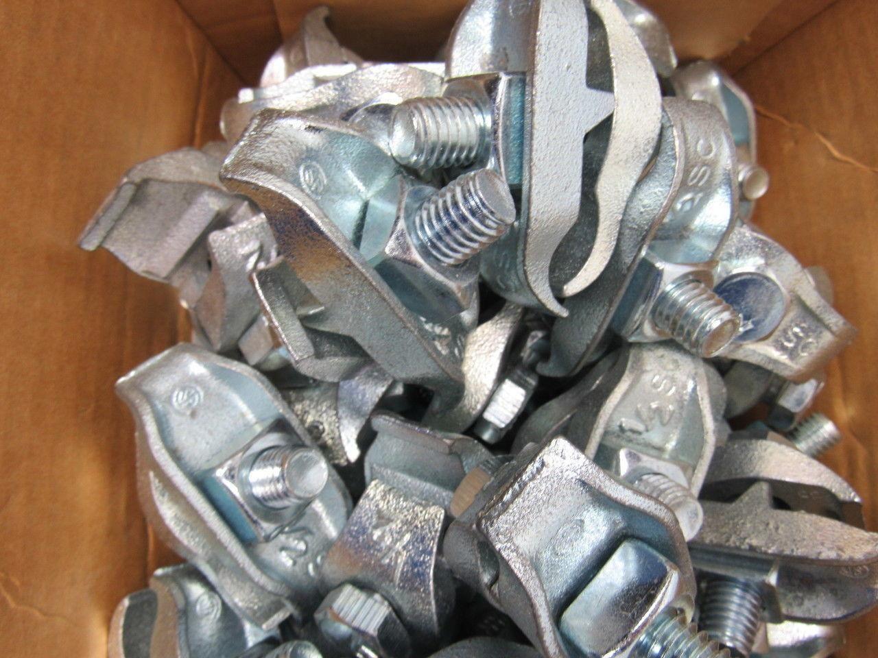 Steel City PC-50PAR 1/2" Galvanized Parallel Type Rigid Conduit Clamp Lot Of 82