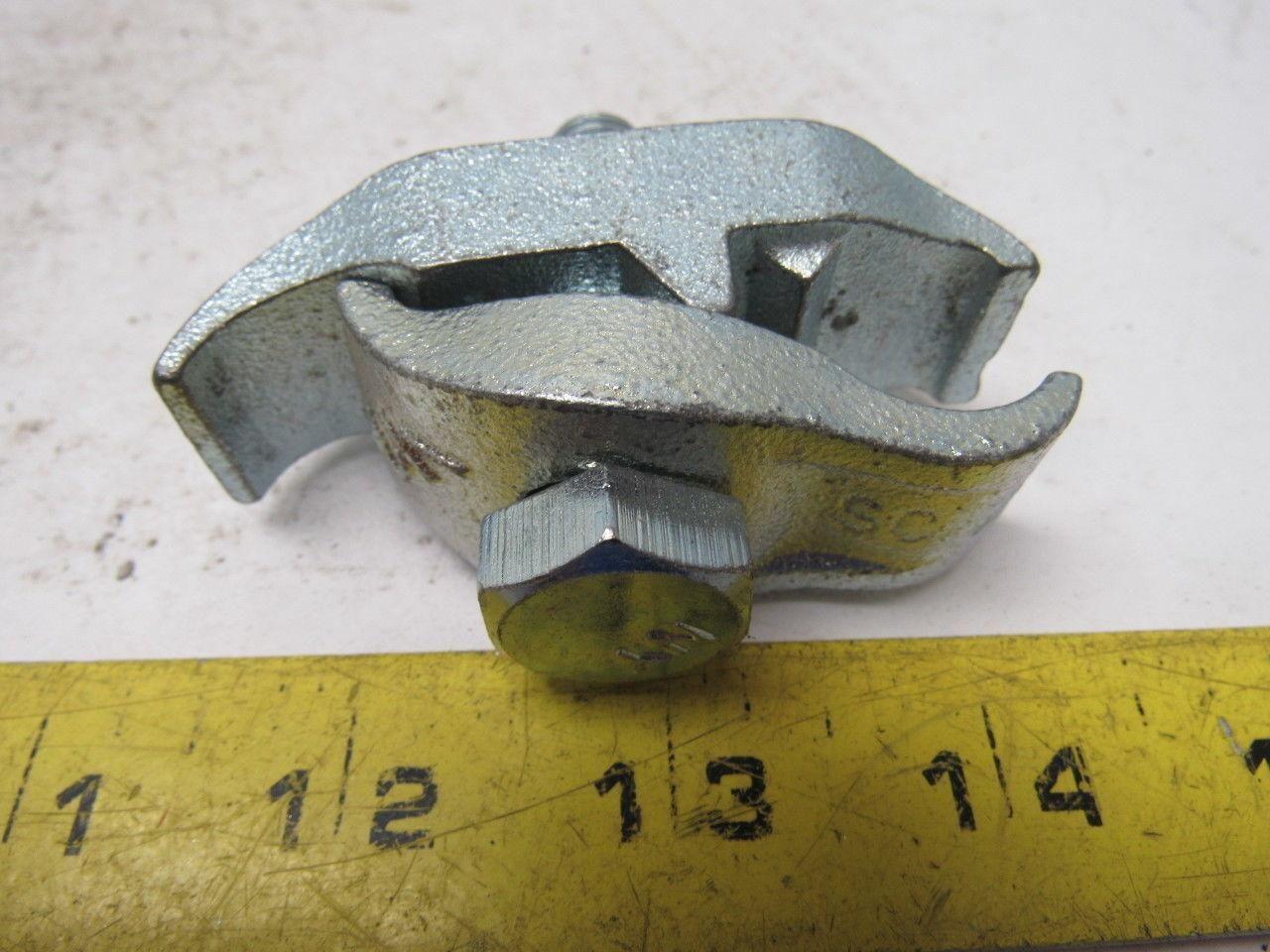 Steel City PC-50PAR 1/2" Galvanized Parallel Type Rigid Conduit Clamp Lot Of 82