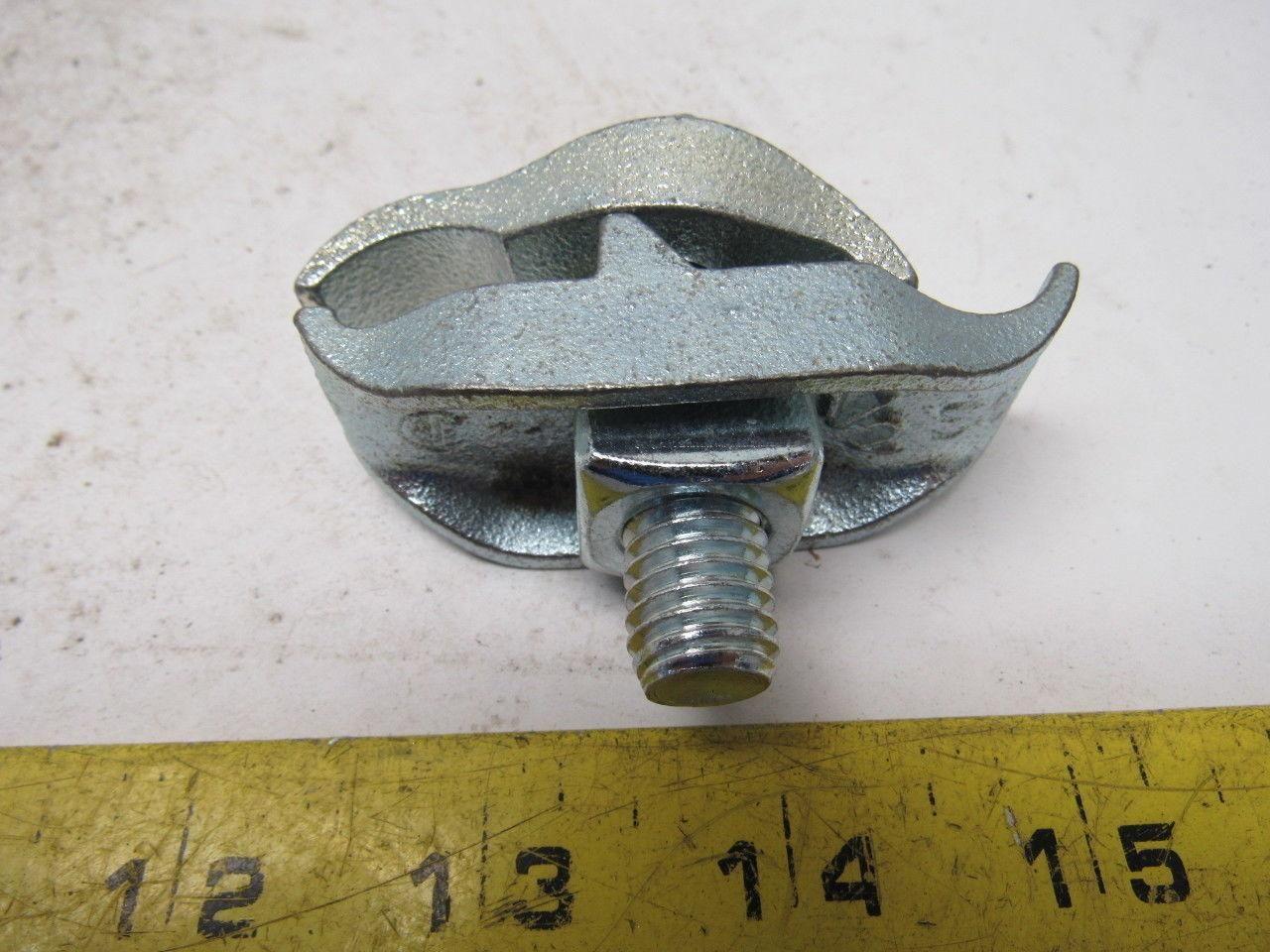 Steel City PC-50PAR 1/2" Galvanized Parallel Type Rigid Conduit Clamp Lot Of 82