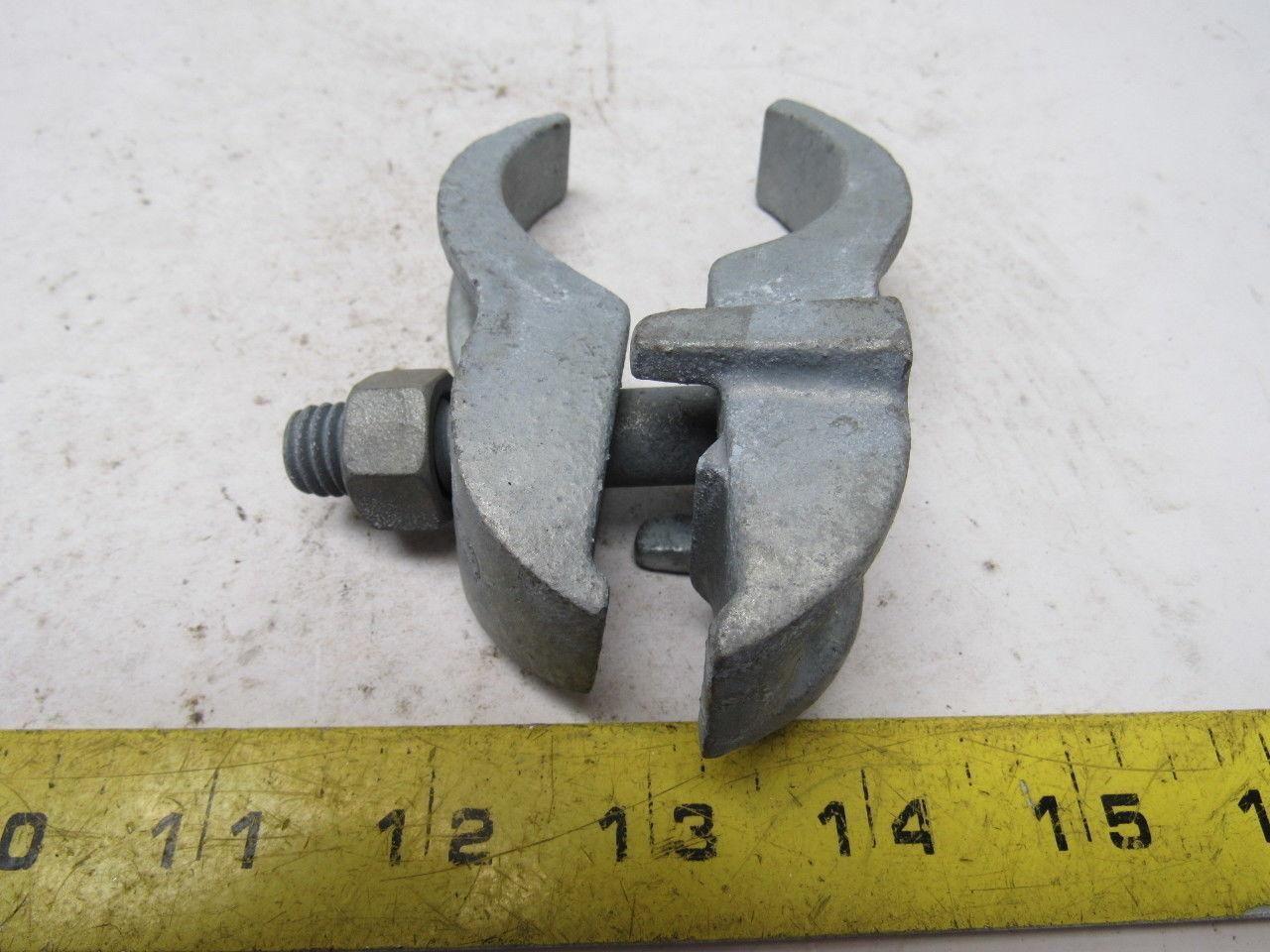 2" Galvanized Parallel Type Rigid Conduit Clamp Lot Of 22