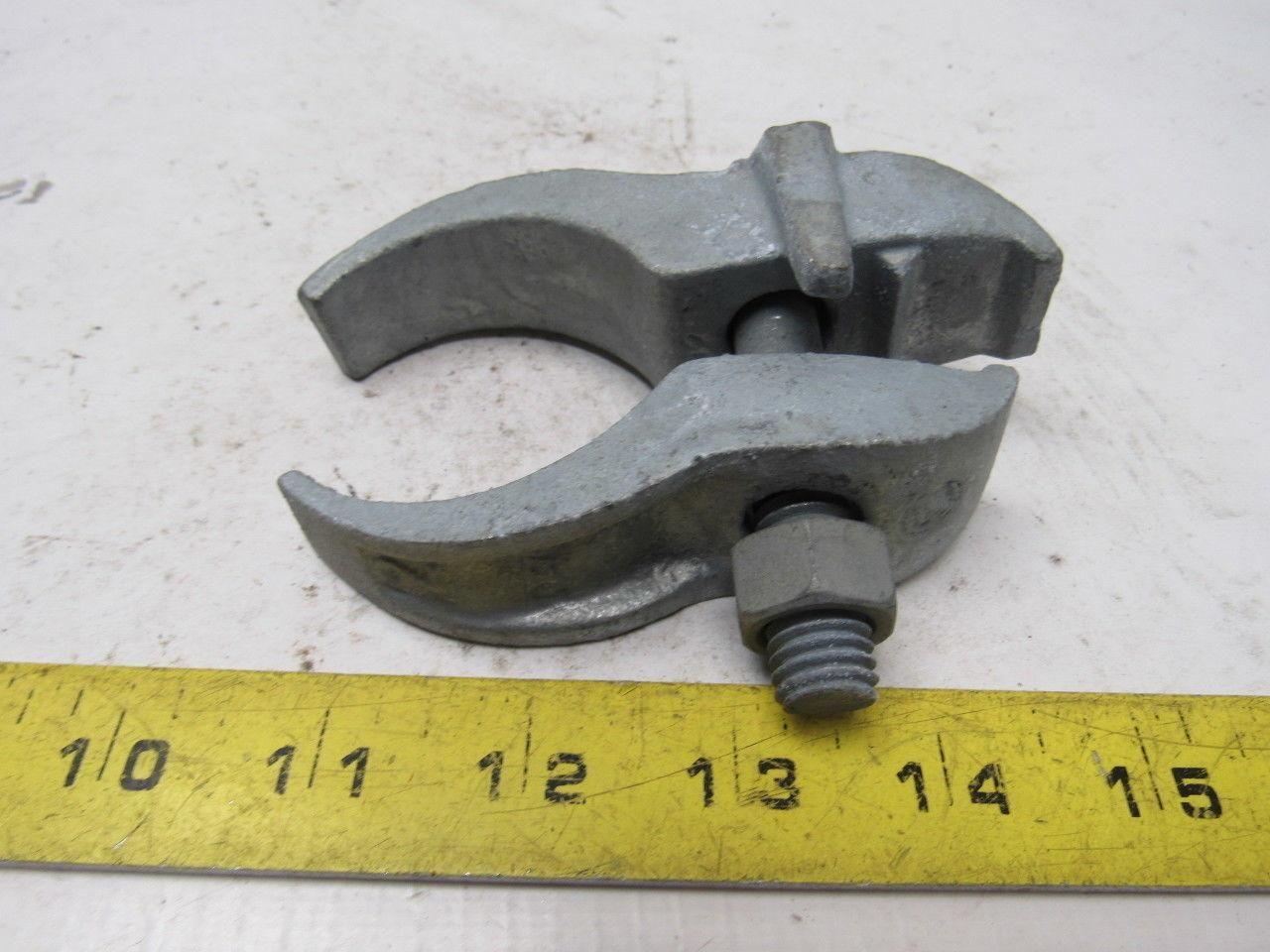 2" Galvanized Parallel Type Rigid Conduit Clamp Lot Of 22