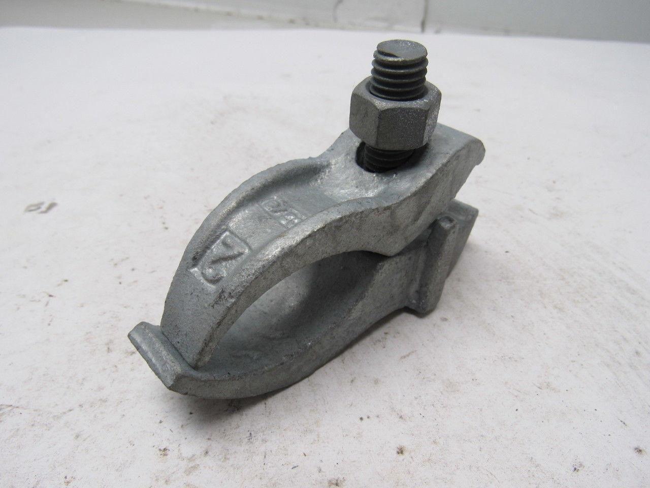 2" Galvanized Parallel Type Rigid Conduit Clamp Lot Of 22