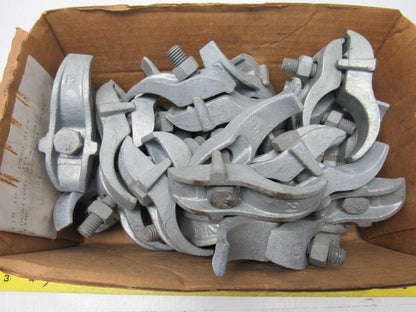 2" Galvanized Parallel Type Rigid Conduit Clamp Lot Of 22