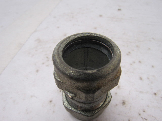 Mixed Brands 3/4" EMT Conduit Compression Couplings Lot Of 52