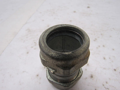 Mixed Brands 3/4" EMT Conduit Compression Couplings Lot Of 52