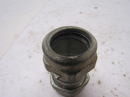 Mixed Brands 3/4" EMT Conduit Compression Couplings Lot Of 52