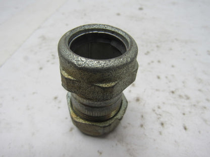 Mixed Brands 3/4" EMT Conduit Compression Couplings Lot Of 52