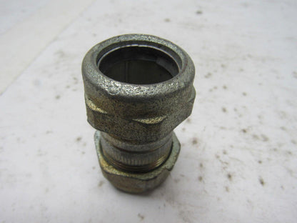 Mixed Brands 3/4" EMT Conduit Compression Couplings Lot Of 52