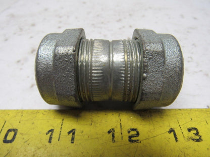 Mixed Brands 3/4" EMT Conduit Compression Couplings Lot Of 52