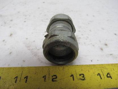 Mixed Brands 3/4" EMT Conduit Compression Couplings Lot Of 52